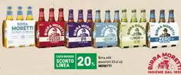 Iper La Grande Birra stili MORETTI offerta
