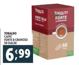 Deco Supermercati Toraldo caffè forte & cremoso 50 cialde offerta