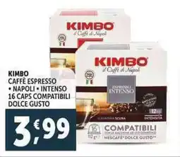 Deco Supermercati Kimbo caffè espresso offerta
