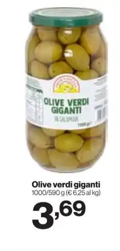 In'S Mercato Olive verdi giganti offerta