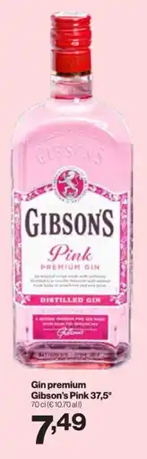 In'S Mercato Gin premium Gibson's Pink 37,5° offerta