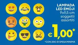 MD Discount Lampada led emoji offerta