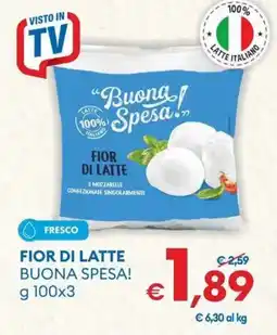 MD Discount Fior di latte BUONA SPESA! offerta