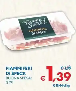 MD Discount Fiammiferi di speck BUONA SPESA! offerta