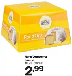 In'S Mercato Rond'Oro crema limone offerta