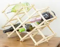 In'S Mercato Porta bottiglie in legno offerta