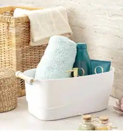 In'S Mercato Contenitore in plastica con manico legno offerta