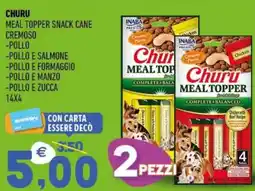 Ayoka Churu meal topper snack cane cremoso offerta