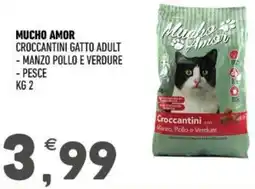 Ayoka Mucho amor croccantini gatto adult offerta