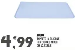 Ayoka Zolux tappeto in silicone per ciotole m blu offerta