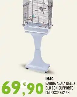 Ayoka Imac gabbia agata delux blu con supporto offerta