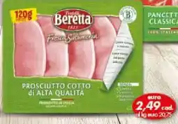 Italmark Beretta prosciutto cotto di alta qualita offerta