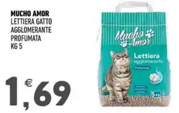 Ayoka Mucho amor lettiera gatto agglomerante profumata offerta