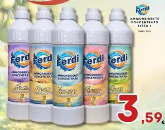 Ferdi ammorbidente concentrato vari tipi