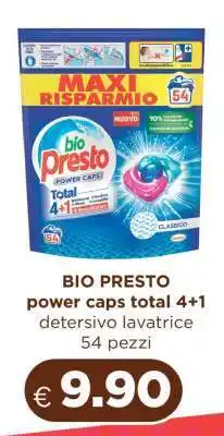 Acqua & Sapone bio Presto Power Caps Total 4+1 offerta