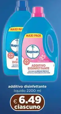 Acqua & Sapone NAPISAN ADDITIVO DISINFETTANTE offerta