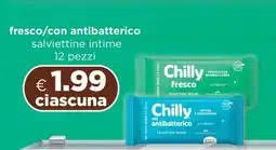 Acqua & Sapone Chilly Salviettine intime offerta