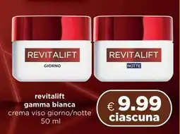 Acqua & Sapone Revitalift Crema Viso Giorno/Notte offerta