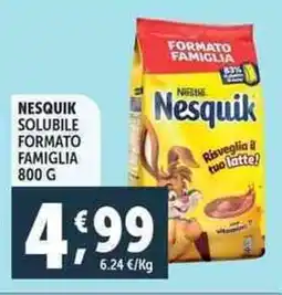 Deco Supermercati Nesquik solubile formato famiglia offerta