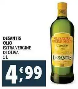 Deco Supermercati Desantis olio extra vergine di oliva offerta