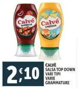Deco Supermercati Calve salsa top down offerta
