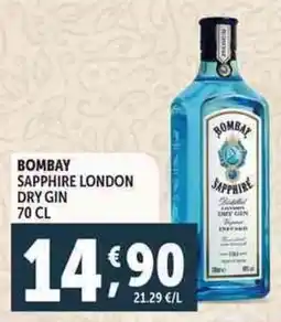 Deco Supermercati Bombay sapphire london dry gin offerta