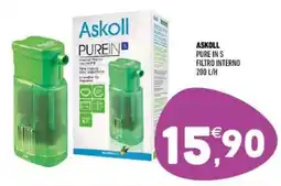 Ayoka Askoll pure in s filtro interno 200 L/H offerta