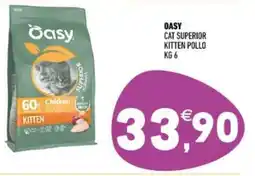 Ayoka Oasy cat superior kitten pollo offerta