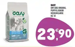 Ayoka Oasy dry dog original puppy&junior medium/large offerta