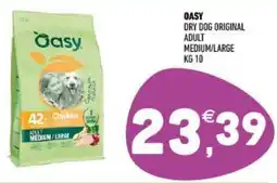 Ayoka Oasy dry dog original adult medium/large offerta