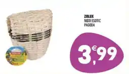 Ayoka Zolux nido esotic pagoda offerta