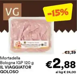 Unes Mortadella Bologna IGP IL VIAGGIATOR GOLOSO offerta