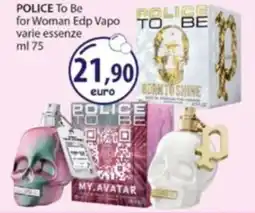 Acqua & Sapone POLICE To Be for Woman Edp Vapo offerta