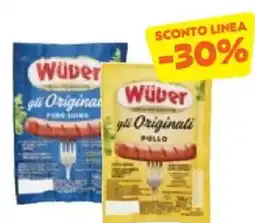 Unes Gli Originali puro suino o pollo WUBER offerta
