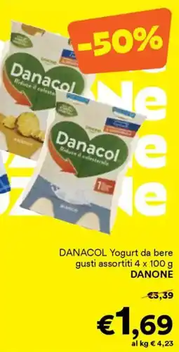 Unes DANACOL Yogurt da bere DANONE offerta