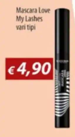 Acqua & Sapone Deborah Milano Mascara Love My Lashes offerta