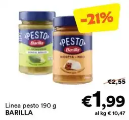 Unes Linea pesto BARILLA offerta