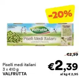 Unes Piselli medi italianiValfrutta VALFRUTTA offerta