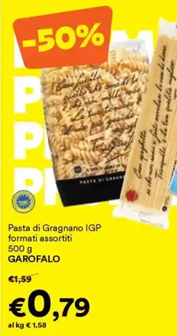 Unes Pasta di Gragnano IGP GAROFALO offerta
