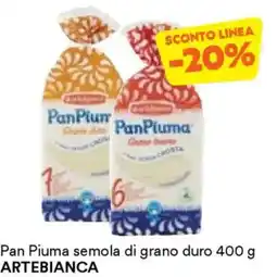 Unes Pan Piuma semola di grano duro ARTEBIANCA offerta