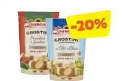 Unes Crostini mediterraneo con olio di oliva o pomodoro e basilico PANEALBA offerta