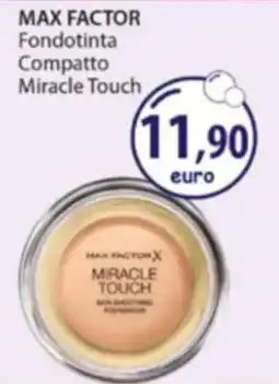 Acqua & Sapone MAX FACTOR Fondotinta Compatto Miracle Touch offerta