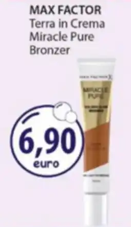 Acqua & Sapone MAX FACTOR Terra in Crema Miracle Pure Bronzer offerta
