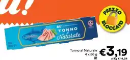 Unes Tonno al Naturale U! offerta
