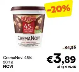 Unes Crema Novi 45% NOVI offerta