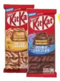 Unes Tavoletta Wafer Caramello Salato o Doppio Cioccolato KITKAT offerta