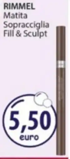 Acqua & Sapone RIMMEL Matita Sopracciglia Fill & Sculpt offerta