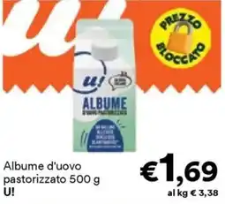 Unes Albume d'uovo pastorizzato U! offerta