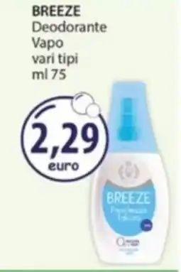 Acqua & Sapone BREEZE Deodorante Vapo offerta