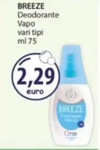 Acqua & Sapone BREEZE Deodorante Vapo offerta